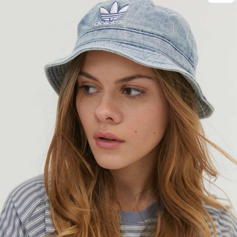 ADIDAS Originals Denim Chambray Bucket Hat Unisex